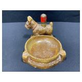 Vintage Scottie Dog Lighter & Ashtray