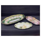 Vintage Floral Dish Trays