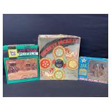 Vintage Game and 2 Puzzles
