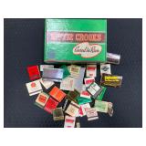 Advertising Matchbooks & Cigar Box