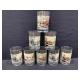 Currier & Ives Winter Scene Tumblers