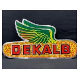 Dekalb Embossed Metal Sign