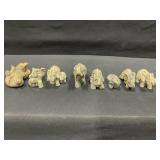 Elephant Figurine Lot