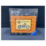 Harley-Davidson 200 Piece Puzzle-NOS