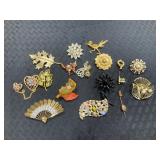 Vintage Broaches & Pins