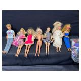Barbies with Clothes 1960s To Current