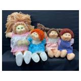 Cabbage Patch Dolls Lot of 4