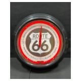 Route 66 Neon Clock