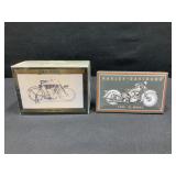 Harley-Davidson Trading Cards & Match Tin