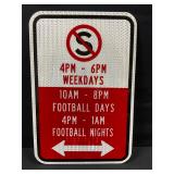 Metal Street Sign