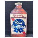 Pabst Blue Ribbon Cardstock Sign