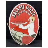 Salami Dozzie Porcelain Sign