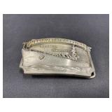 USS North Carolina Memorial Belt Buckle