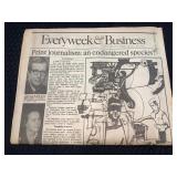 Last Issue of the Chicago Daily Newspaper
