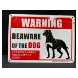 Beware of Dog Sign