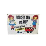 Raggedy Ann and Andy Sign