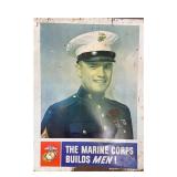 Marine Corps Double Sided Metal Sign