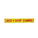 Red Spot Cigars Embossed Metal Sign