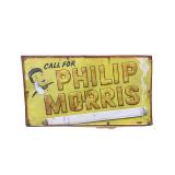 Phillip Morris Embossed Metal Sign