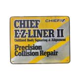 Chief EZ Liner II Embossed Metal Sign