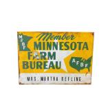 Minnesota Farm Bureau Metal Sign