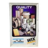 Wix Filters Embossed Metal Sign