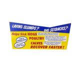 Masonite Hogs, Poultry, & Calves Sign
