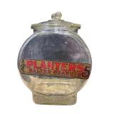 Planters Salted Peanuts Glass Jar