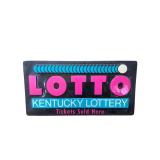 Kentucky Lottery Light Up Sign