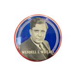 Wendell Willkie Political Metal Sign