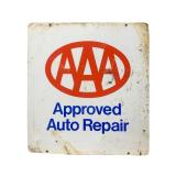 AAA Doubled Sided Metal Sign