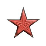 Light Up Red Star with Metal Can