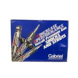 Gabriel Shocks & Struts Embossed Metal Sign
