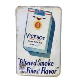 Viceroy Embossed Painted Metal Sign