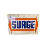 Surge Painted Metal Sign