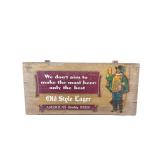 Old Style Lager Beer Wood Sign