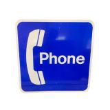 Phone Double Sided Metal Street Sign