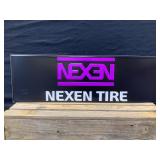Nexen Tire Embossed Metal Sign