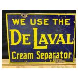 DeLaval Porcelain Sign