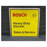 Bosch Sales & Service Embossed Metal Sign