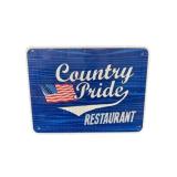 Country Pride Metal Road Sign