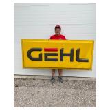 Gehl Embossed Sign