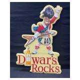 Dwarï¿½s. Rocks. Embossed Metal Sign