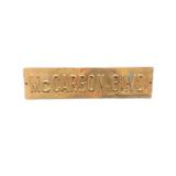 St Paul, Minn. Copper Over Steal Street Sign