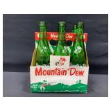 Mountain Dew 6 Pack Glass Bottles