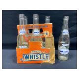 Whistle Soda 6 Pack Glass Bottles