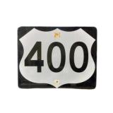 Interstate 400 Metal Sign