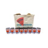 Oilzum Motorcycle Motor Oil 8 Cans with Box