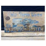 Ferguson System Painted Metal Sign