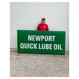 Newport Quick Lube Oil Sign